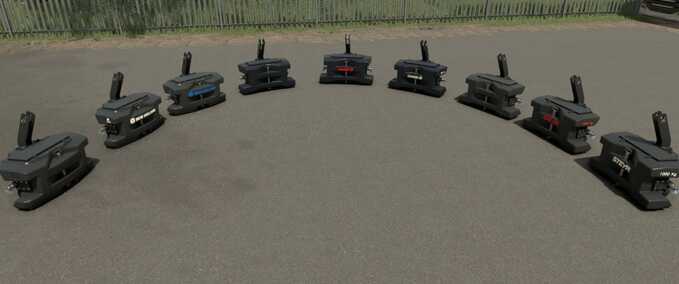 weights CNH 1000kg Weight Farming Simulator mod