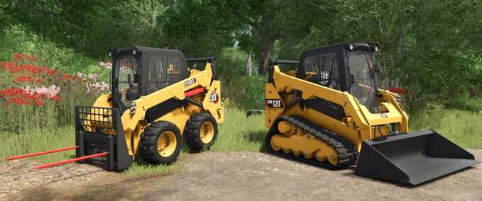 Sonstige Selbstfahrer Caterpillar 242D/259D Kompaktlader Landwirtschafts Simulator mod