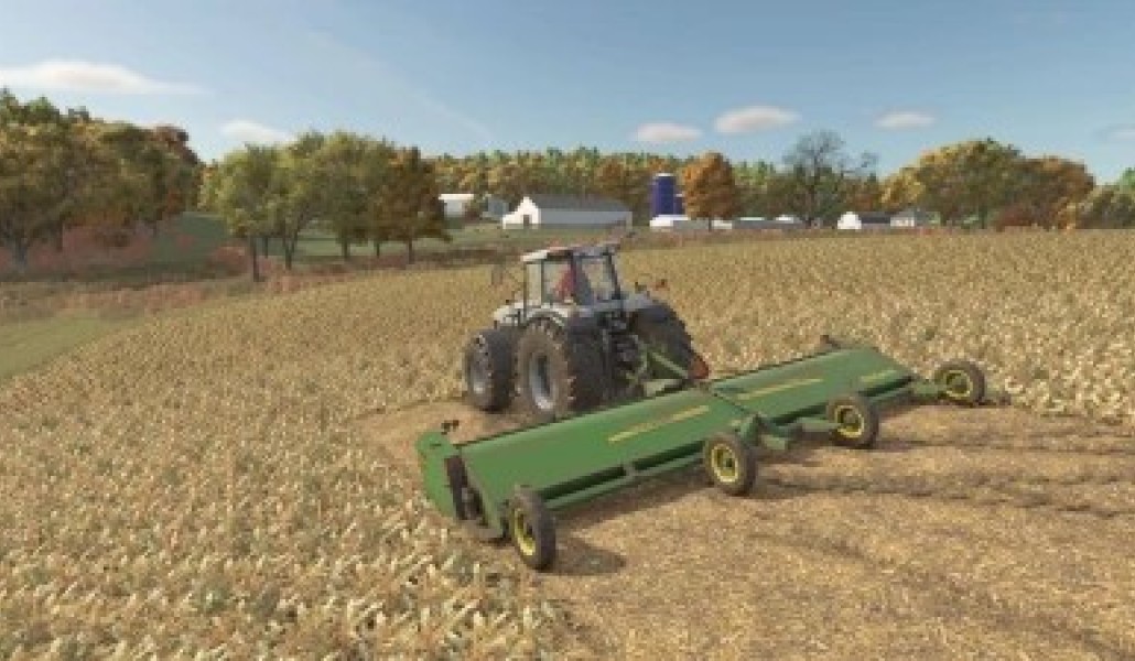 John Deere 520 Flail Shredder - Thumbnail 1