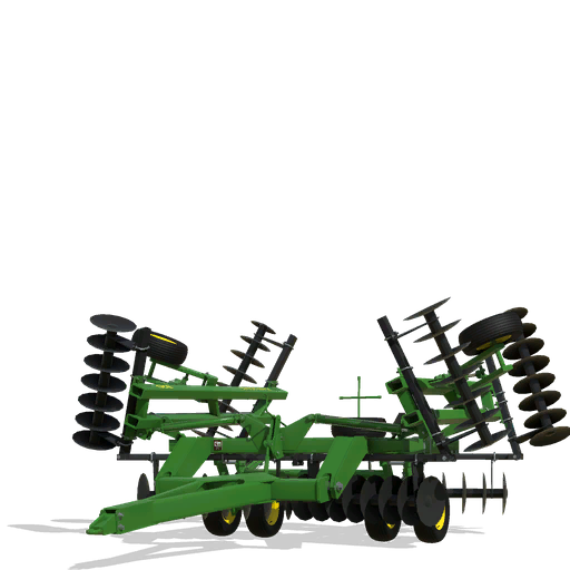 John Deere 630 Scheibenegge 22ft - Thumbnail 1