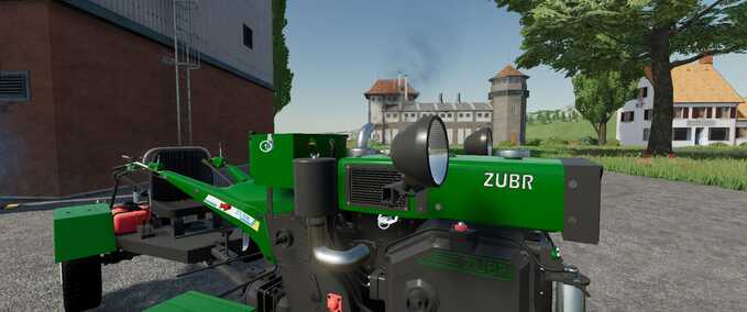 Traktoren Zubr Gelenk-Traktor Landwirtschafts Simulator mod