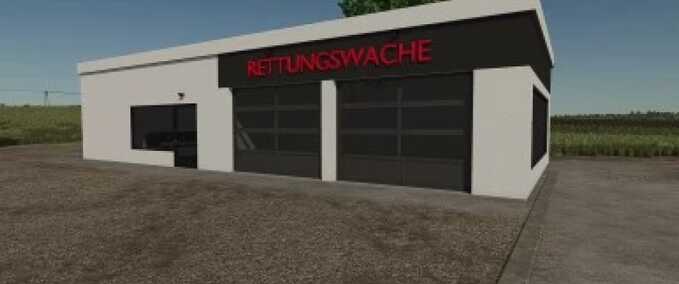 Gebäude Sebimodding Rettungsstation Landwirtschafts Simulator mod