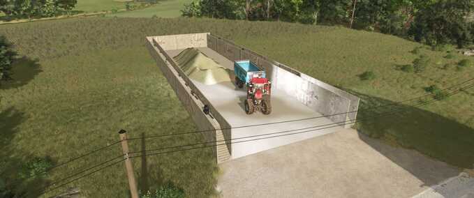 Silos Moderner Bunkersilo Landwirtschafts Simulator mod