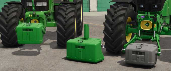 Gewichte John Deere Gewichtspaket Landwirtschafts Simulator mod