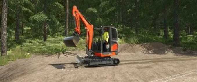 Sonstige Selbstfahrer Kubota KX27 Landwirtschafts Simulator mod