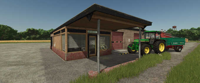 Gebäude mit Funktion Reparaturwerkstatt Landwirtschafts Simulator mod