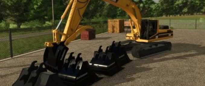 Exevators Cat 330BL Excavator Farming Simulator mod