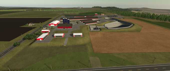 Maps Genesee County 4km Farming Simulator mod