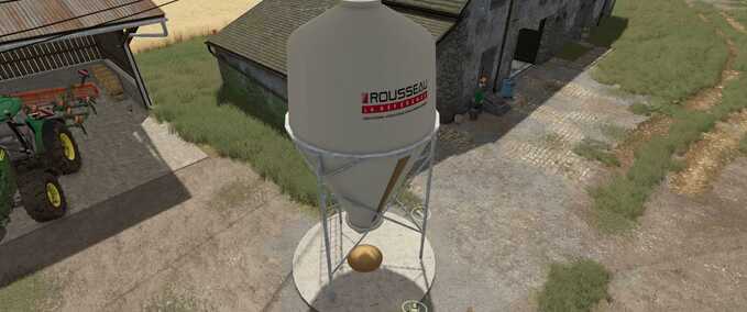 Silos ROUSSEAU Futtersilo Landwirtschafts Simulator mod