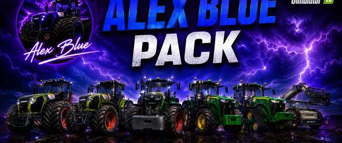 Mod Packs Alex Blue Pack Farming Simulator mod