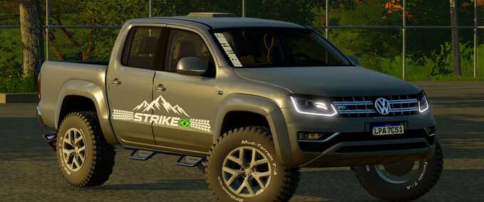 Cars Volkswagen Amarok Farming Simulator mod