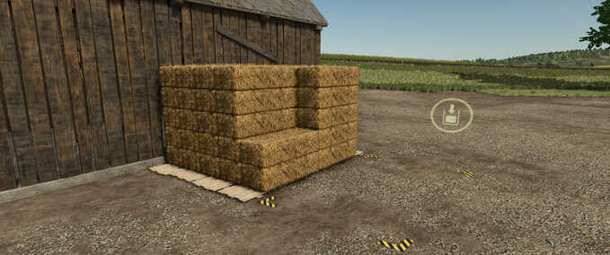 Sheds Small HD Bale Storage Farming Simulator mod