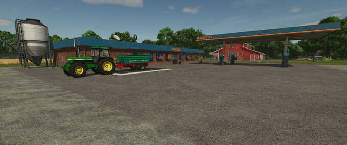 Selling Points Gas Station Warehouse Farming Simulator mod