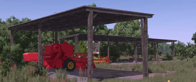Sheds Poland Wooden Sheds Farming Simulator mod