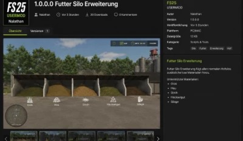 Forage Silo Extension - Thumbnail 1