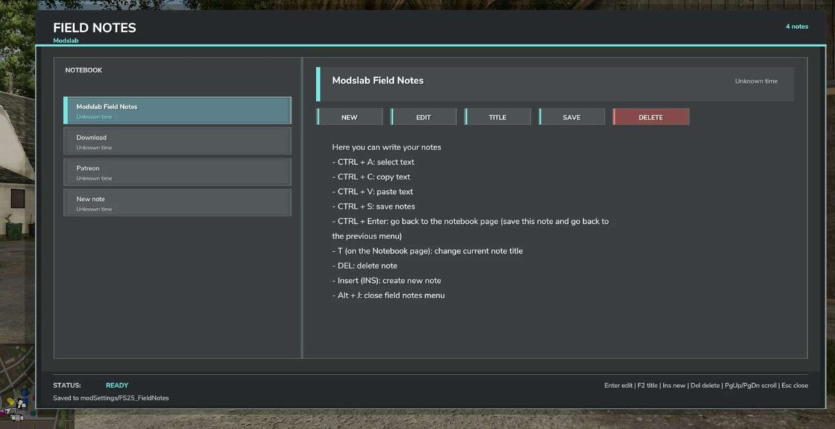 Field Notes - Thumbnail 1
