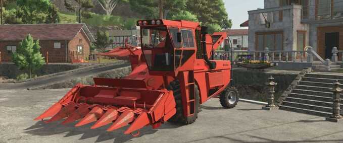 Selbstfahrer New Idea 800C Landwirtschafts Simulator mod