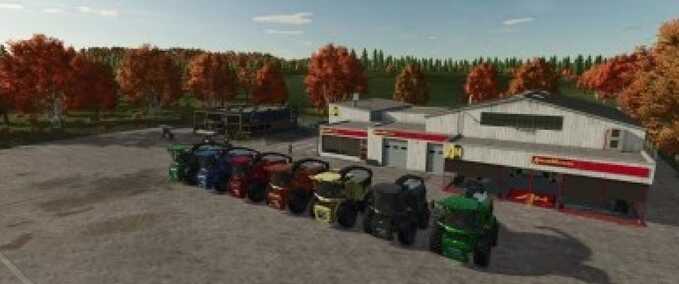 John Deere 9000 Series Multicolor Edition Mod Image