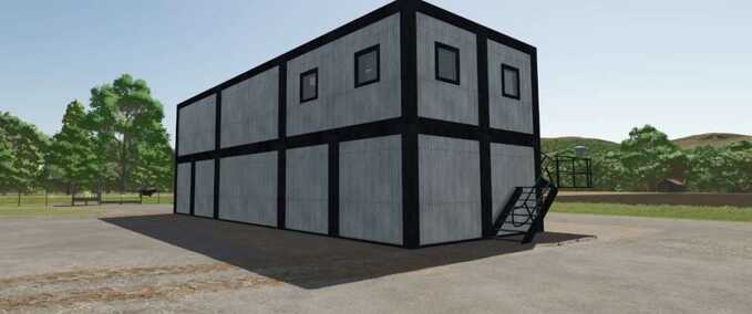 Gebäude Container Büro Landwirtschafts Simulator mod