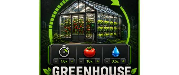 Scripts Greenhouse Production Control Farming Simulator mod