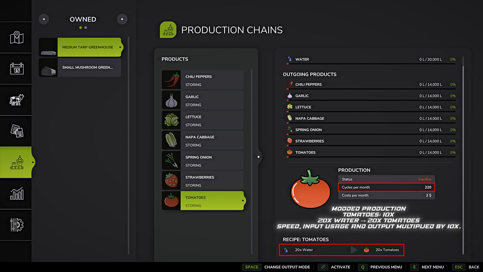 Greenhouse Production Control - Thumbnail 1
