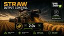 Straw Output Control