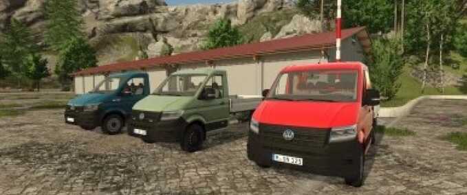 Other Vehicles MAN TGE 2018 Platform Farming Simulator mod