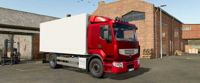 Trucks Renault Premium 4×2 Cargo Truck Farming Simulator mod