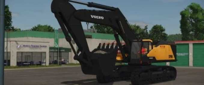 Exevators Volvo EC950EL Terrafarm Ready Farming Simulator mod