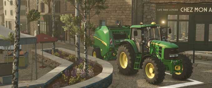 Pressen John Deere V452R Rundballenpresse Landwirtschafts Simulator mod