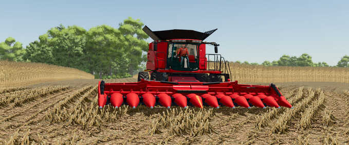 Schneidwerke & Schneidwerkswagen Case IH 4400F/New Holland 980CF Serien Maisgebisse Landwirtschafts Simulator mod