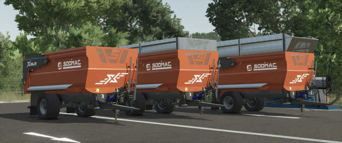 Trailers Sodimac XEAL 2 4816 Farming Simulator mod