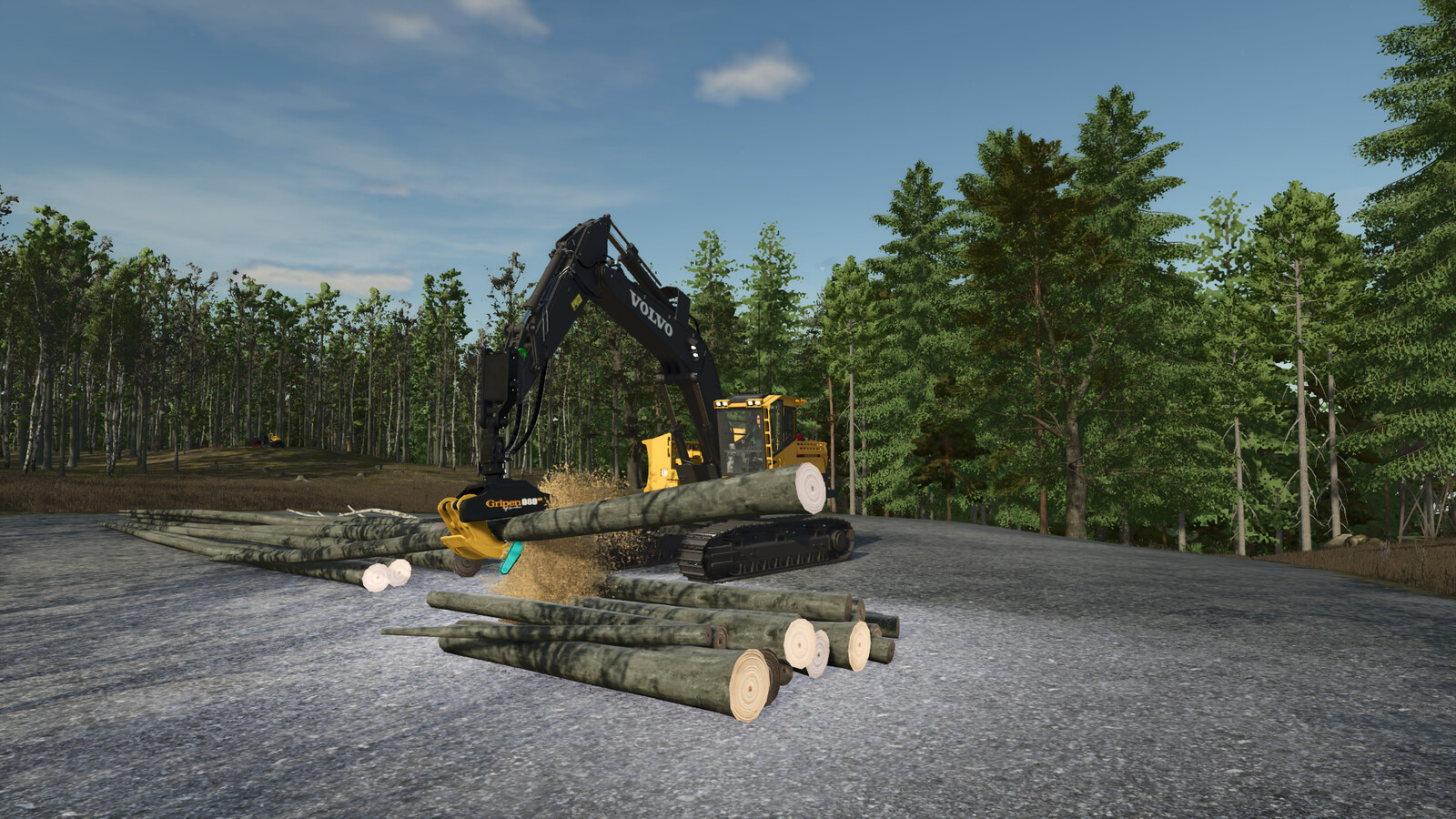 Gripen 080 Grapple for Excavator - Thumbnail 1