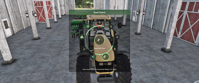 Addons Saatgut-Auswahl Landwirtschafts Simulator mod