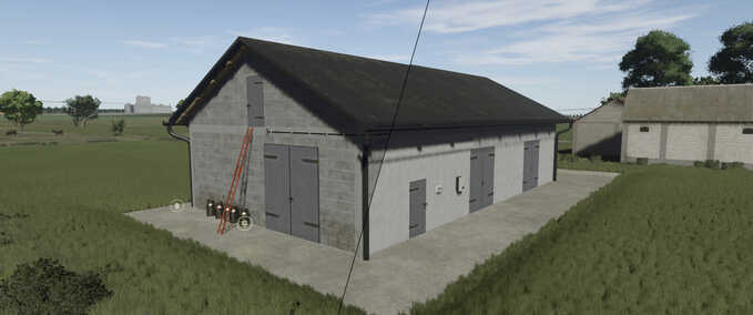 Animal Pens Cow Barn Farming Simulator mod