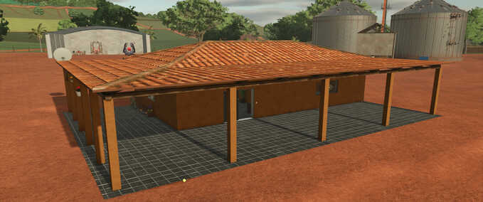 Buildings Typical Northeast Porch House Farming Simulator mod
