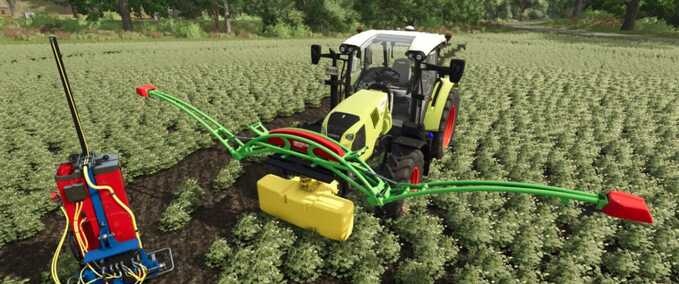 Other Implements Isaria Color and Range Extension Farming Simulator mod