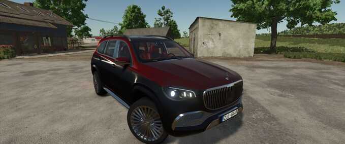 PKWs Mercedes Maybach GLS 600 Landwirtschafts Simulator mod
