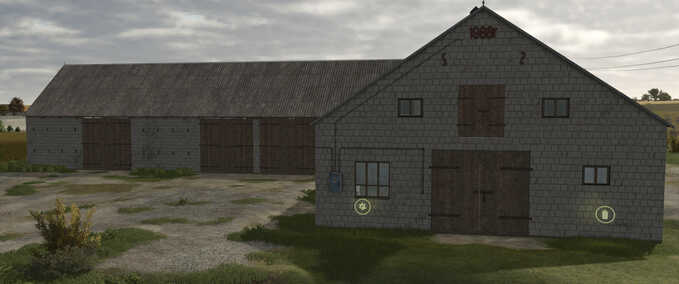 Tierställe Mittlerer Kuhstall Landwirtschafts Simulator mod