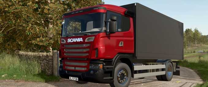 Trucks Scania R Box Truck 4×2 Farming Simulator mod