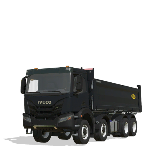 Iveco X-Way Meiller Kipper Truck - Thumbnail 1