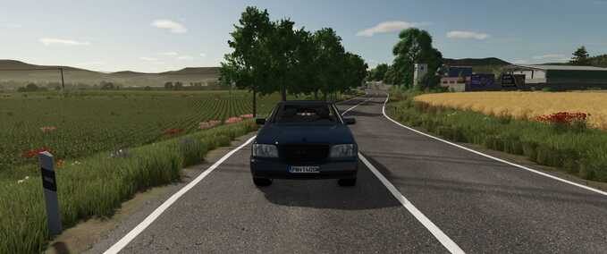Cars Mercedes Benz 500 SE Farming Simulator mod