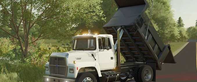 Trucks Ford L8000 Single Axle Dump Truck Farming Simulator mod