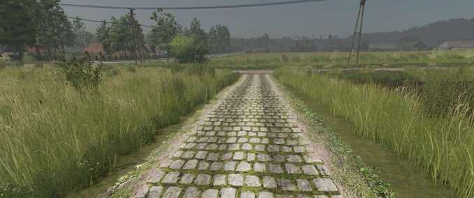 Schlamm- und Kopfsteinpflasterstraßen Mod Image