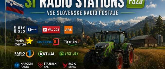 Gameplay Slowenische Radiosender Landwirtschafts Simulator mod