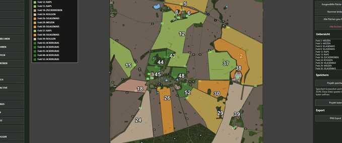 Addons Crop Planner Program Farming Simulator mod