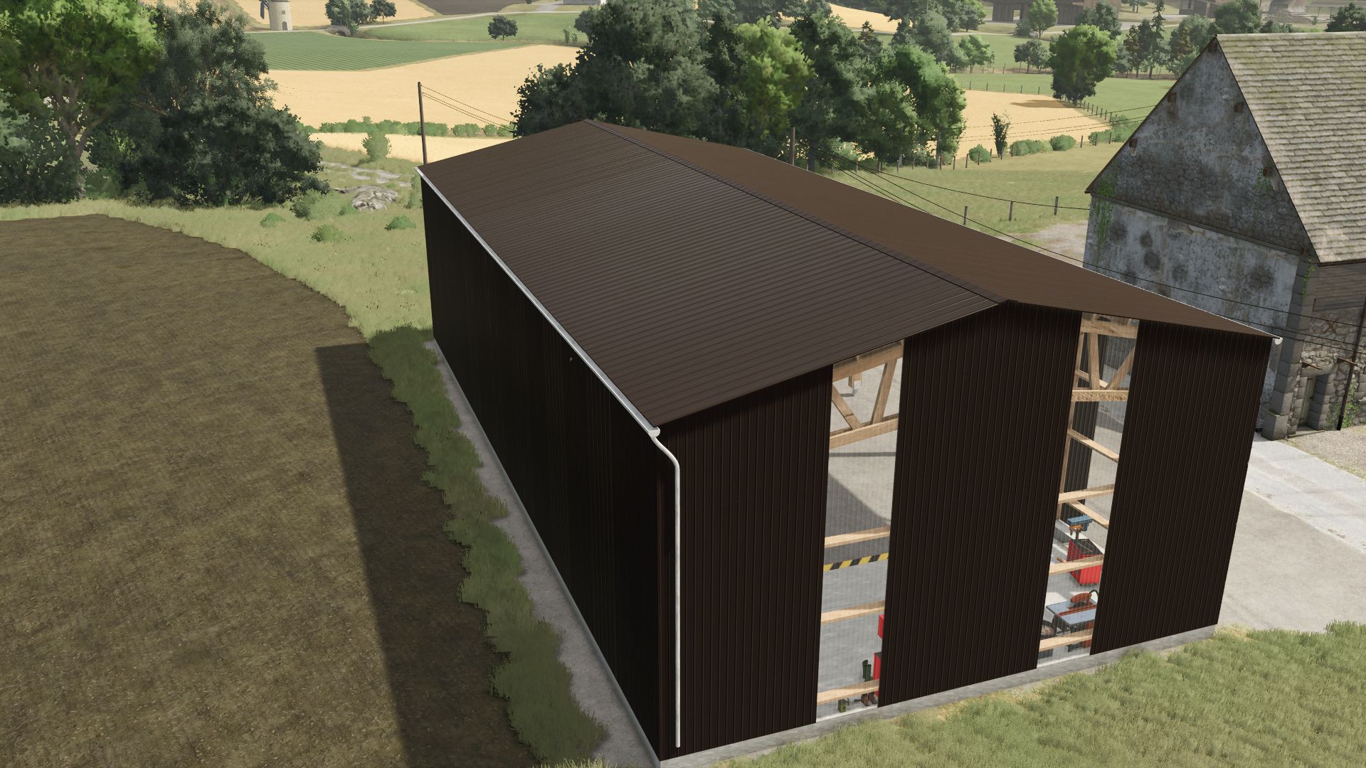 Wooden Agricultural Garage-Workshop - Thumbnail 1