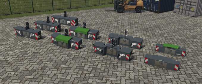 weights Bressel und Lade Weight Pack Farming Simulator mod
