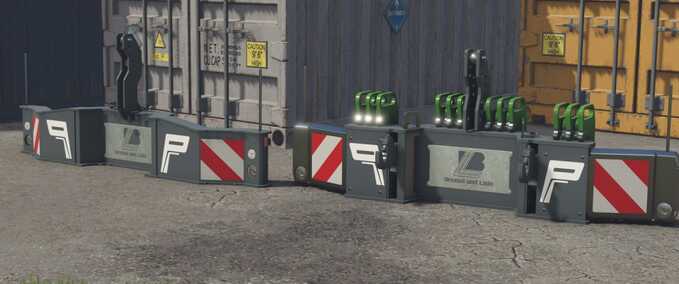 weights Bressel and Lade Bumper Pack Farming Simulator mod