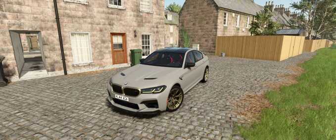 Cars BMW M5 CS 2022 Farming Simulator mod